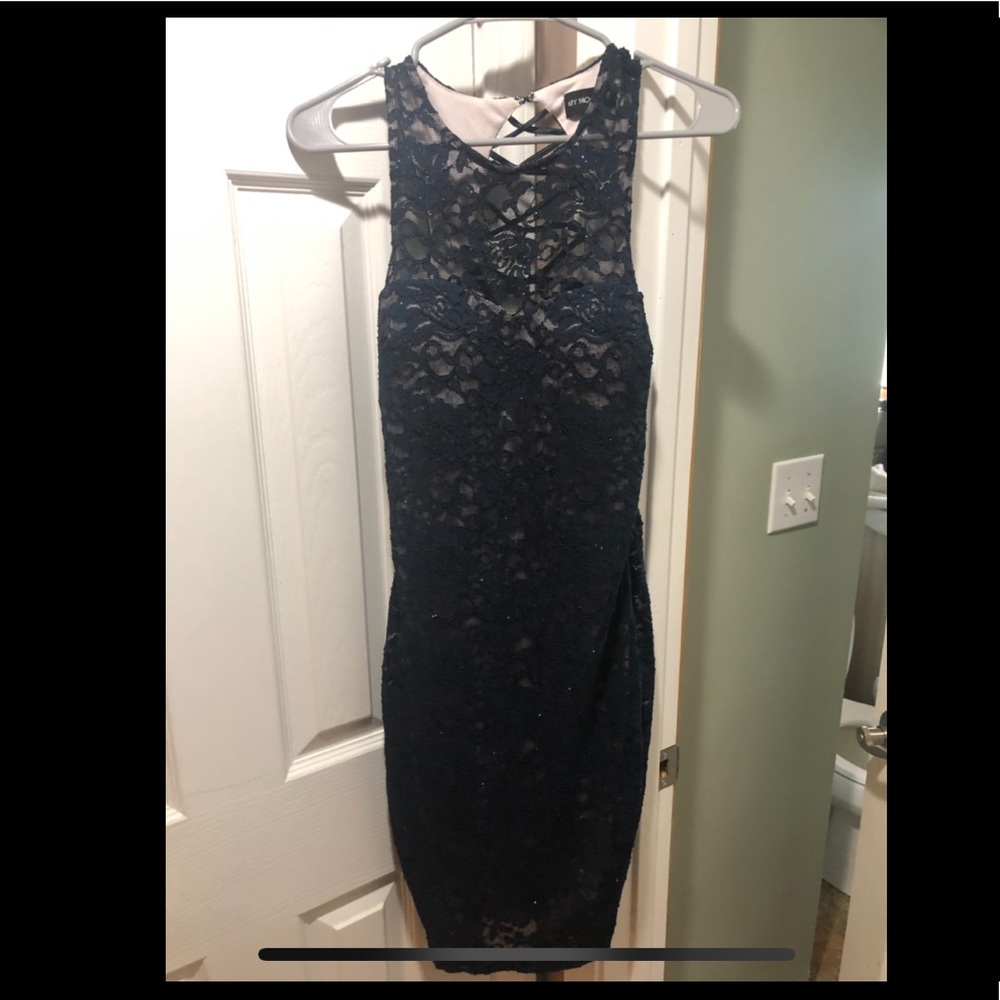 Navy blue size 9 dress